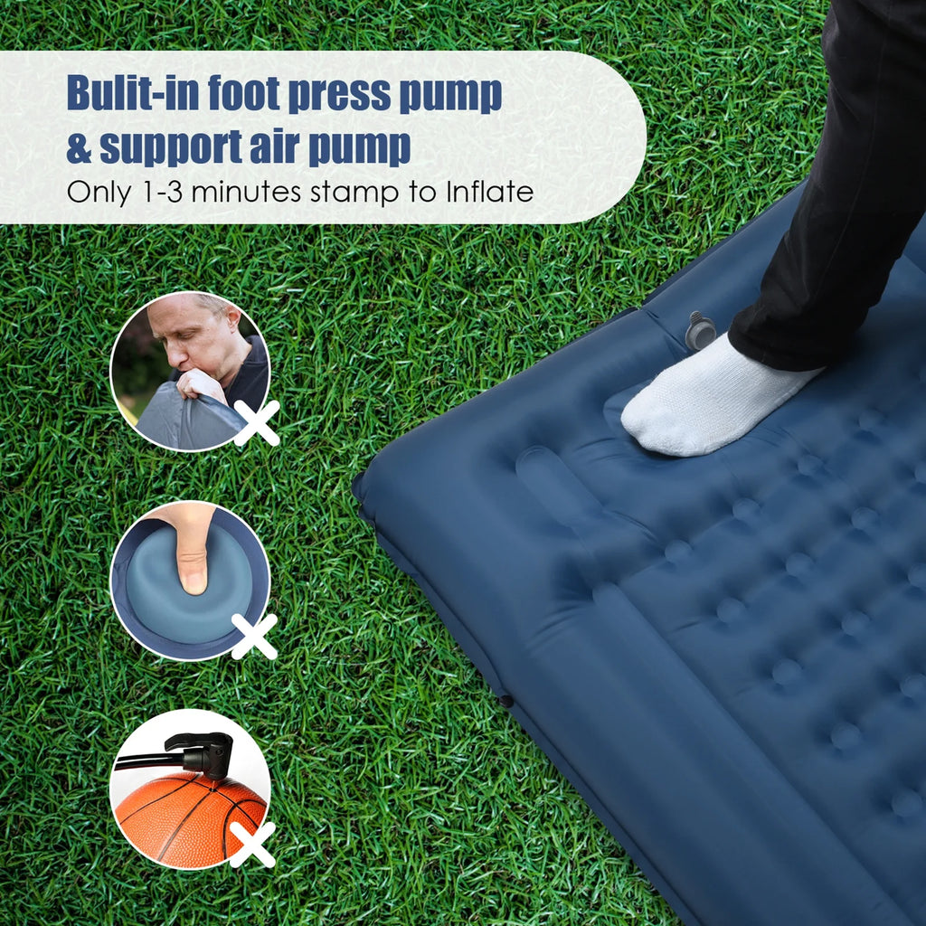Inflatable Sleeping Pad 4 Inch Air Mattress Y272