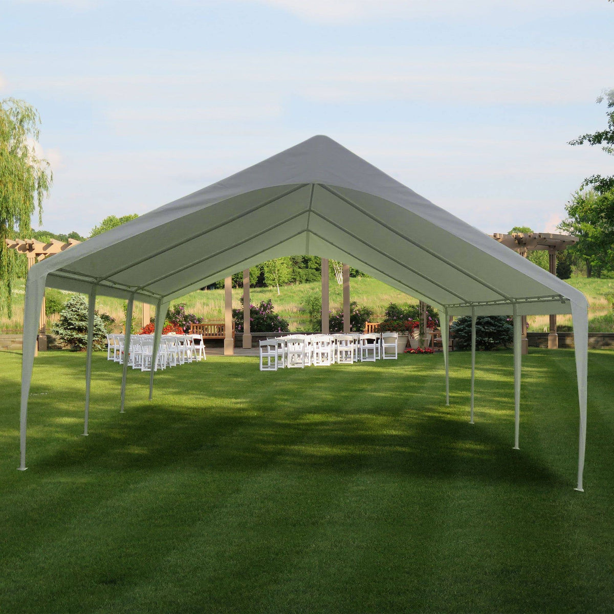White 20 x 20 ft. Event Canopy Shelter U536