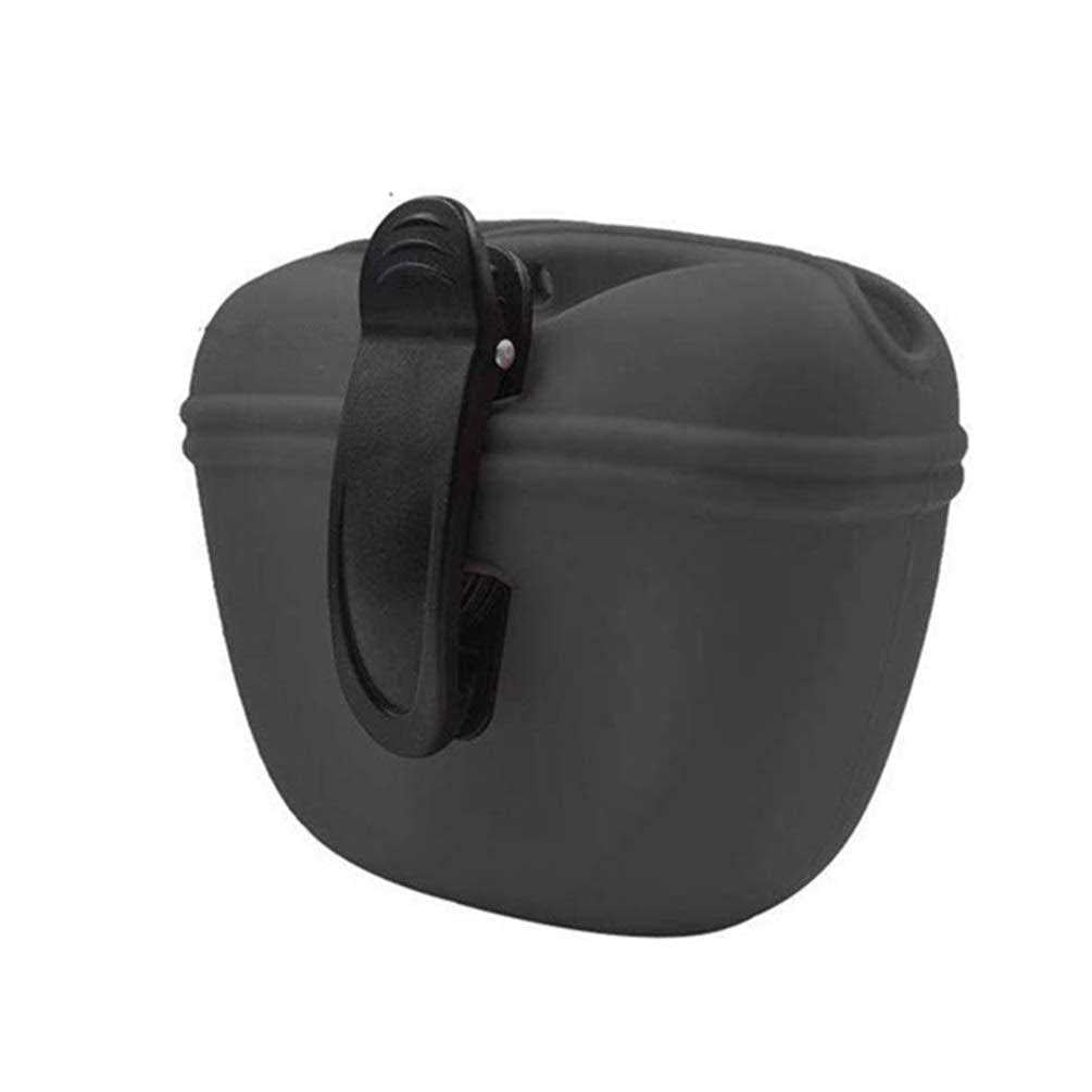 Silicone Dog Treat Pouch with Magnetic Closure and Waist Clip C590113