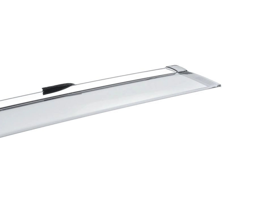 Side Window Visors with Chrome Trim for Subaru Outback W479