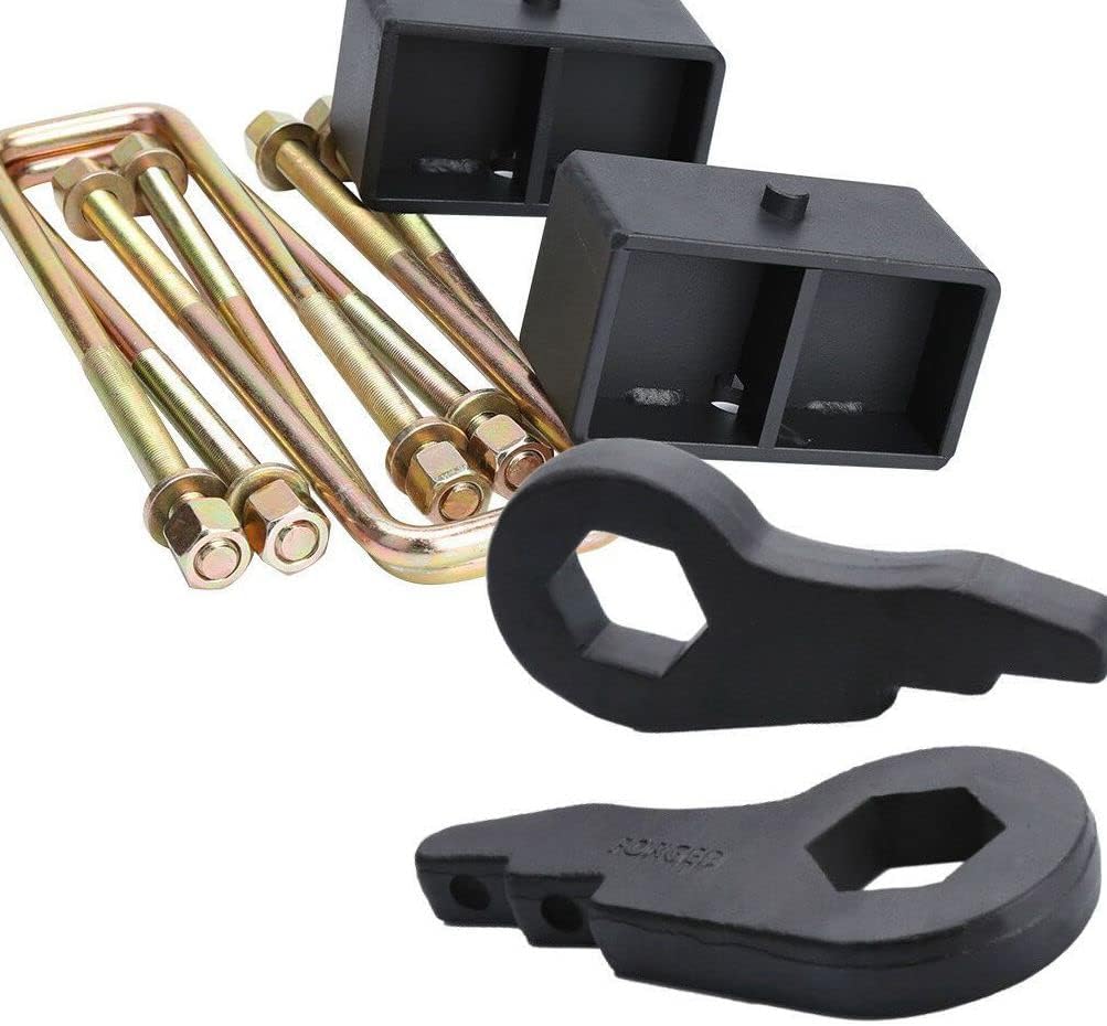 3" Front 3" Rear Full Lift Suspension Leveling Kit for 1988-1999 K1500 4WD 6-Lug C828