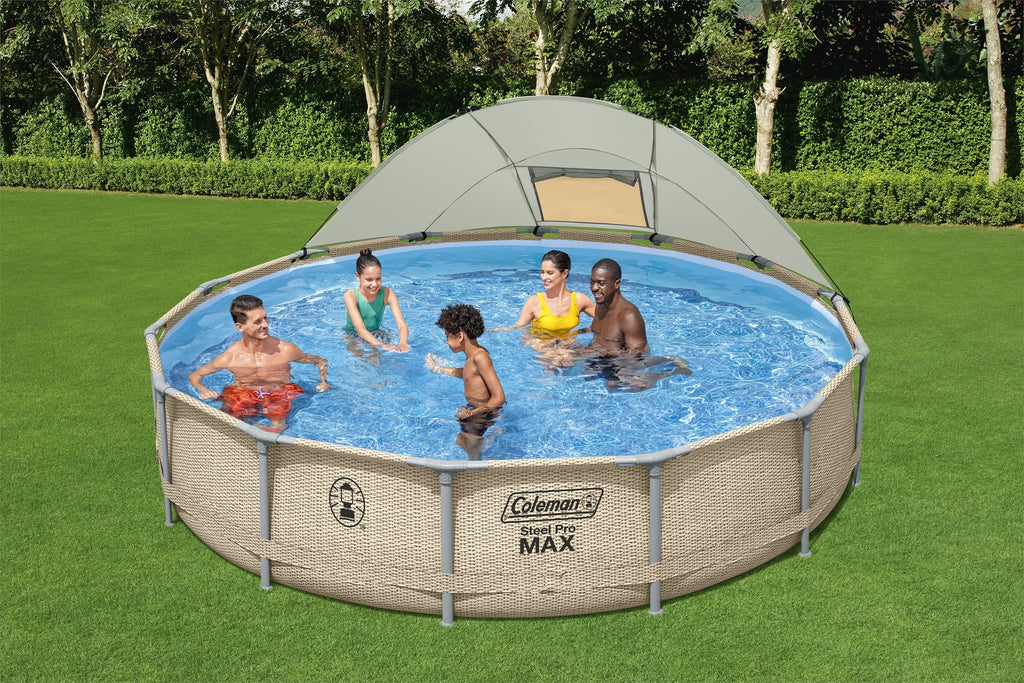Round Metal Frame Above Ground Pool Set G368258