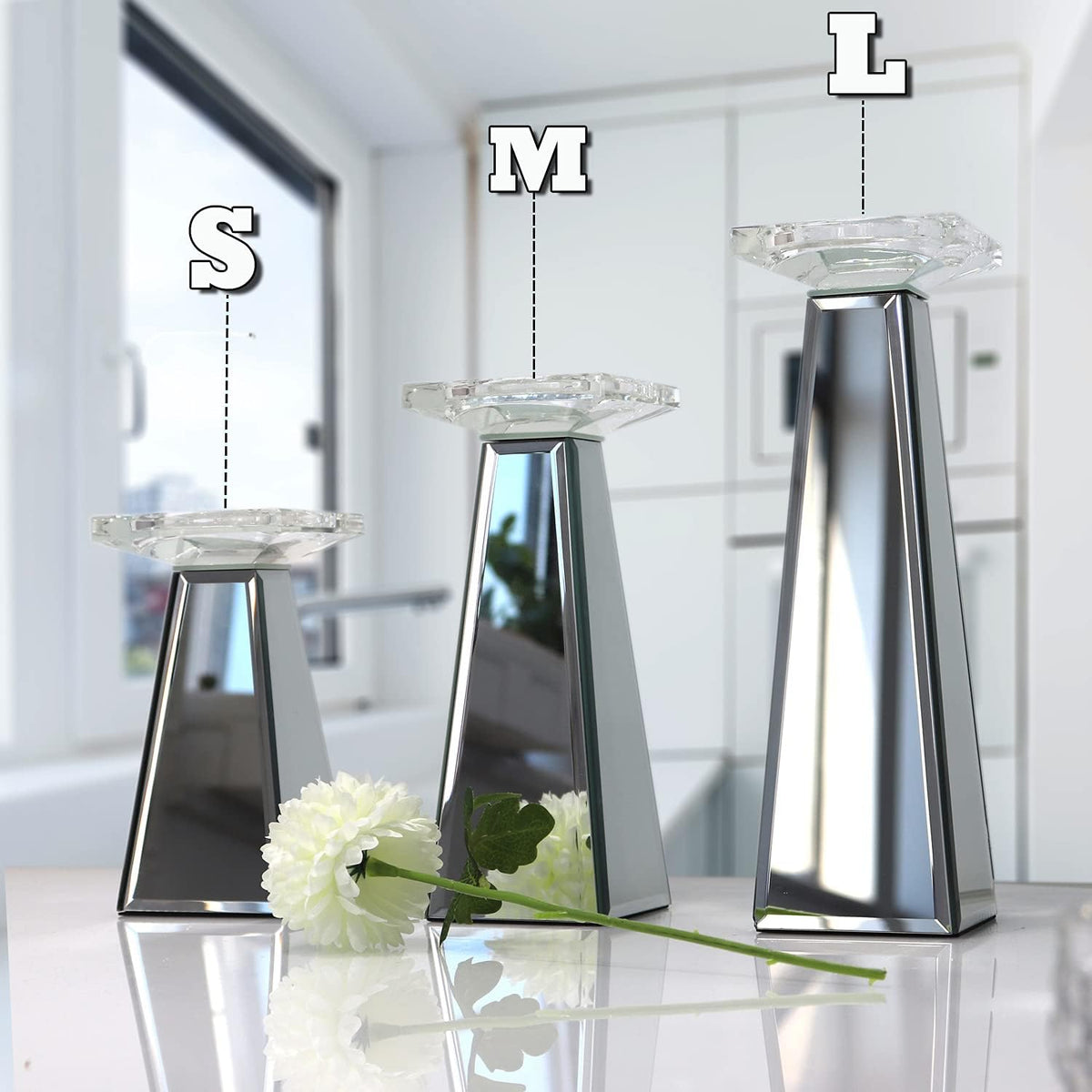 2 Sets Candle Holders 11 INCH T297044