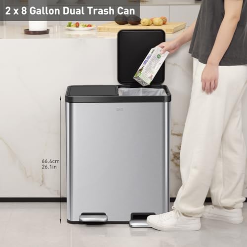 Recycling Trash Can U878