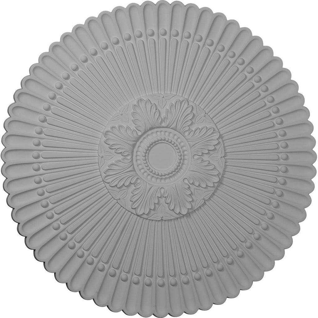 30x22OD x 1 1/4x22P Rubbed Bronze Ceiling Medallion U20239