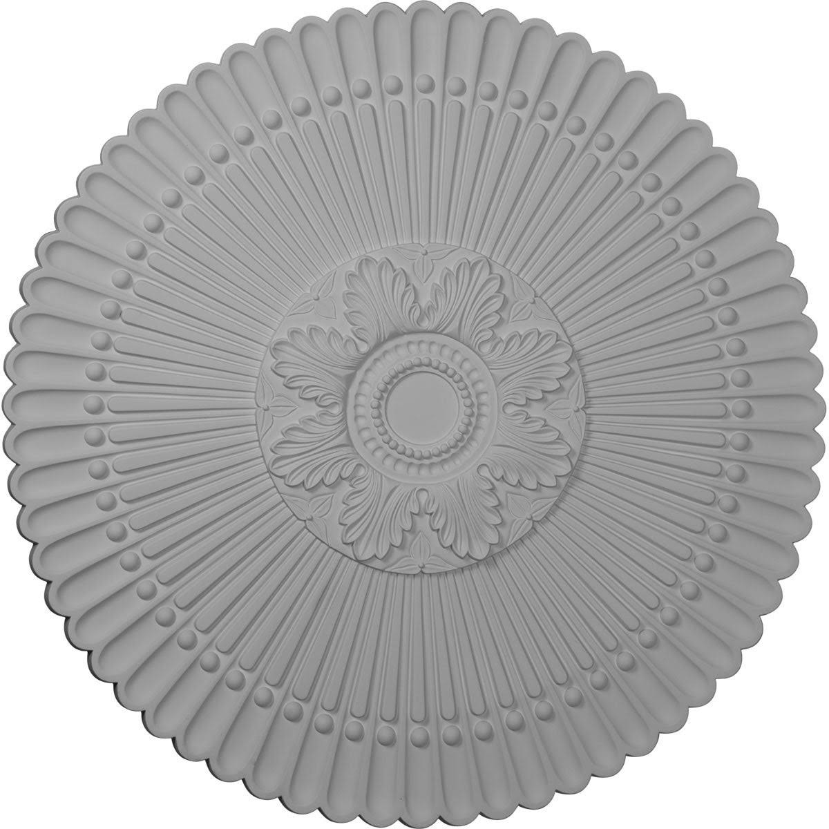 30x22OD x 1 1/4x22P Rubbed Bronze Ceiling Medallion U20239