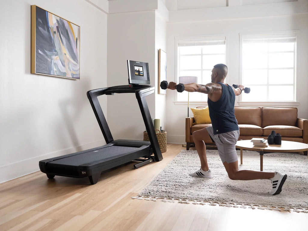 Incline Treadmill with 10” Pivoting Touchscreen T2000