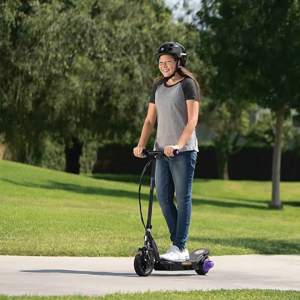Purple Electric Scooter K15282