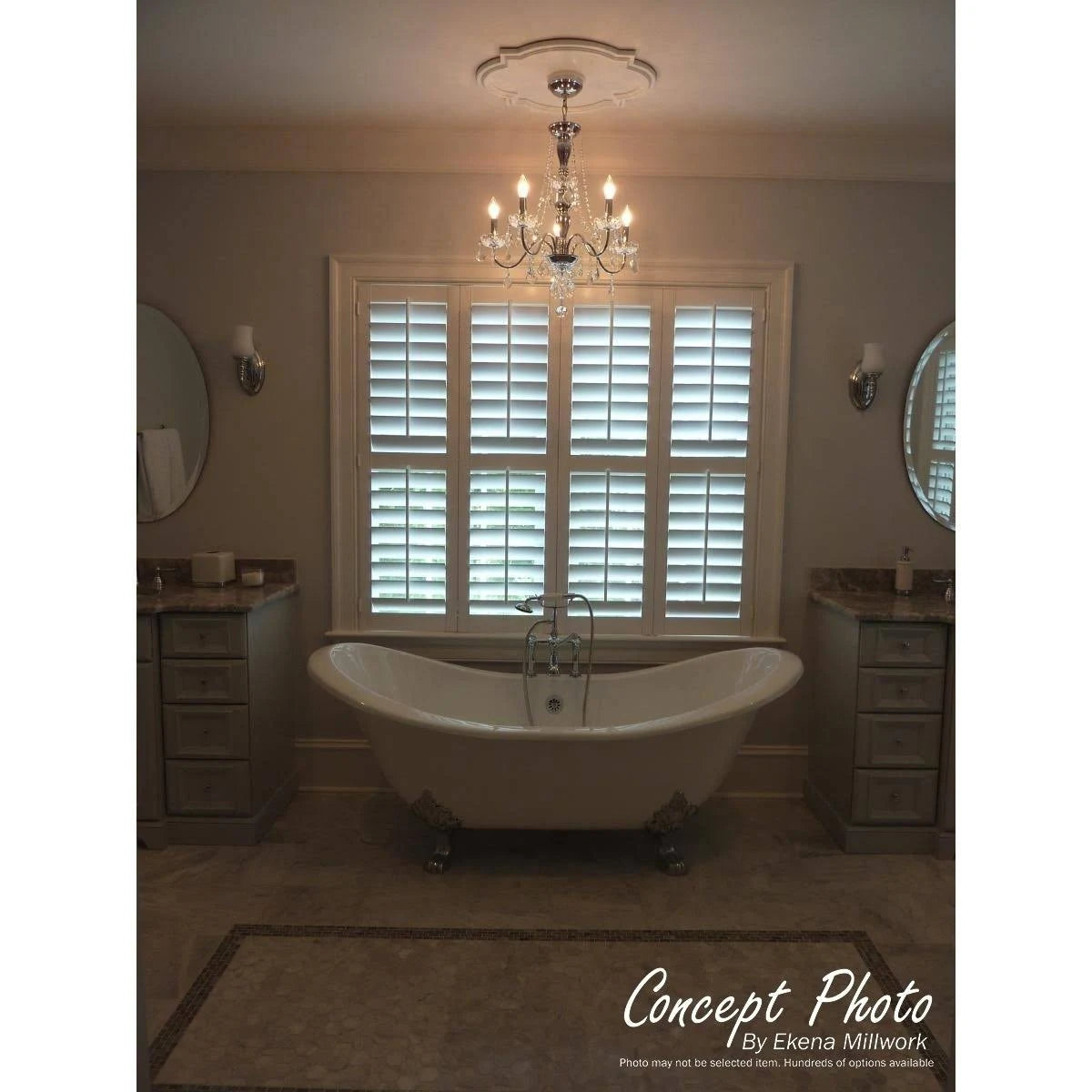 24x22OD x 4x22ID x 1 1/2x22P Ceiling Medallion Q932944