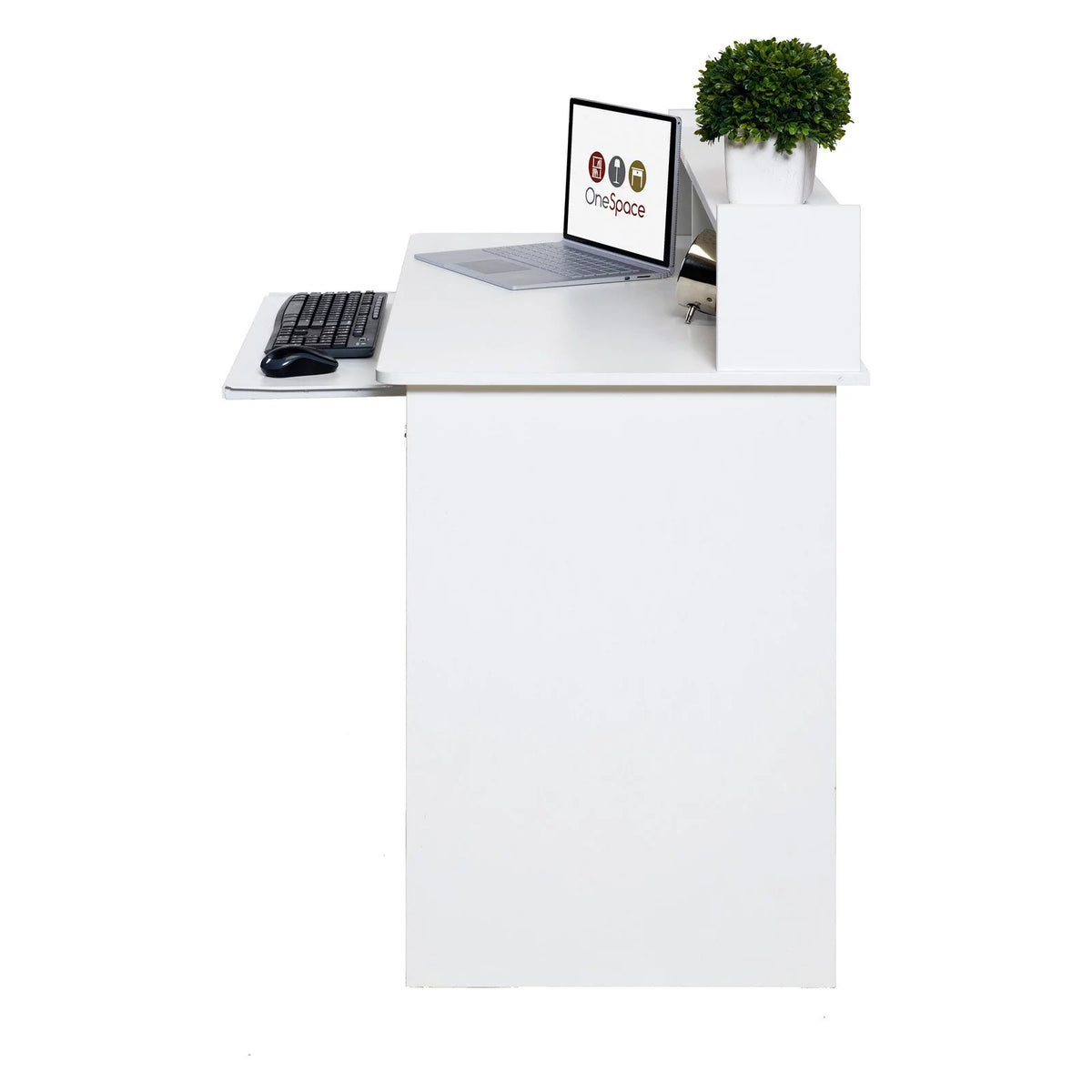 Computer Desk Hutch with Pull-Out Keyboard O555