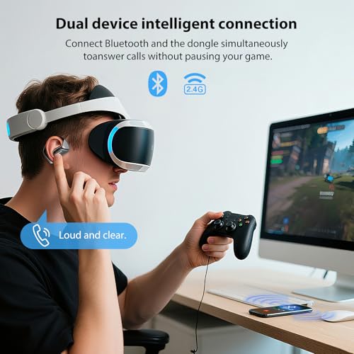 Open Ear Wireless Gaming Earbuds IPX5 Waterproof Bluetooth 5.4 L4203