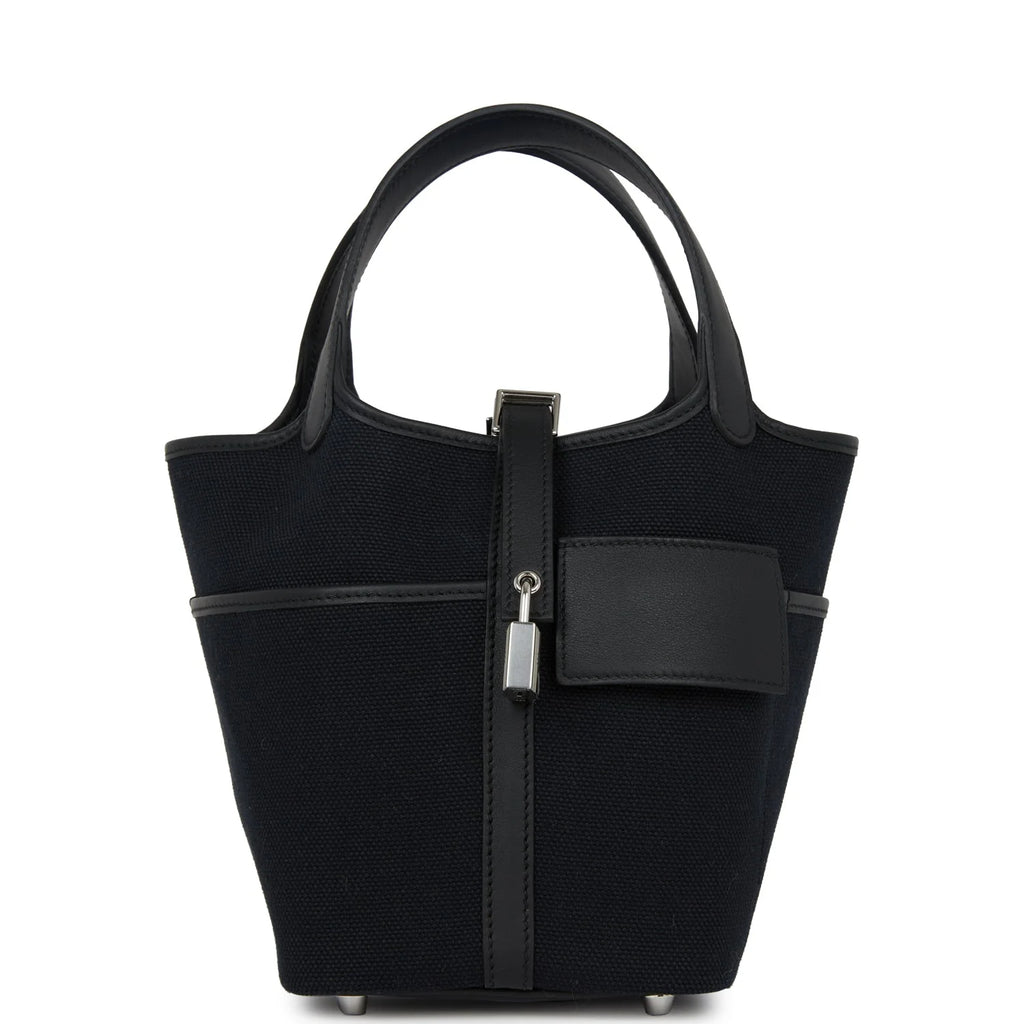 Black 18 Cargo Bucket Bag W129228