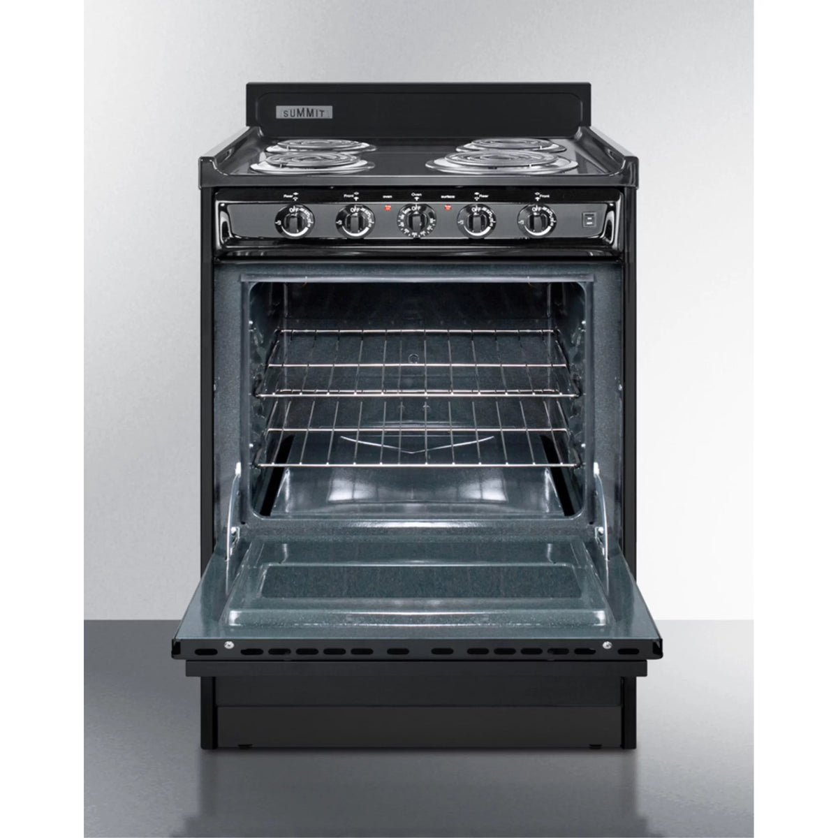 24" Electric Coil Range in Black B794507
