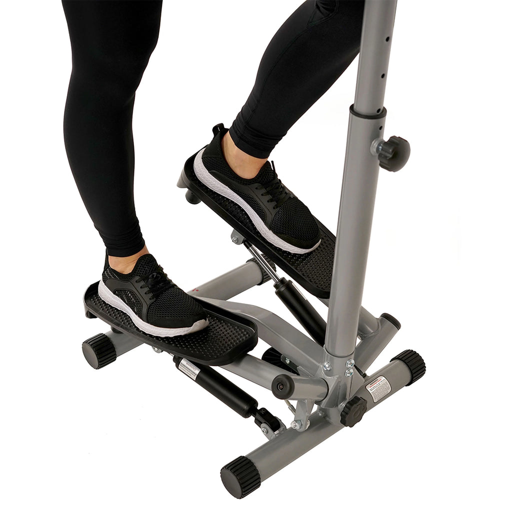 Stair Stepper Machine with Handlebar and LCD Monitor L530