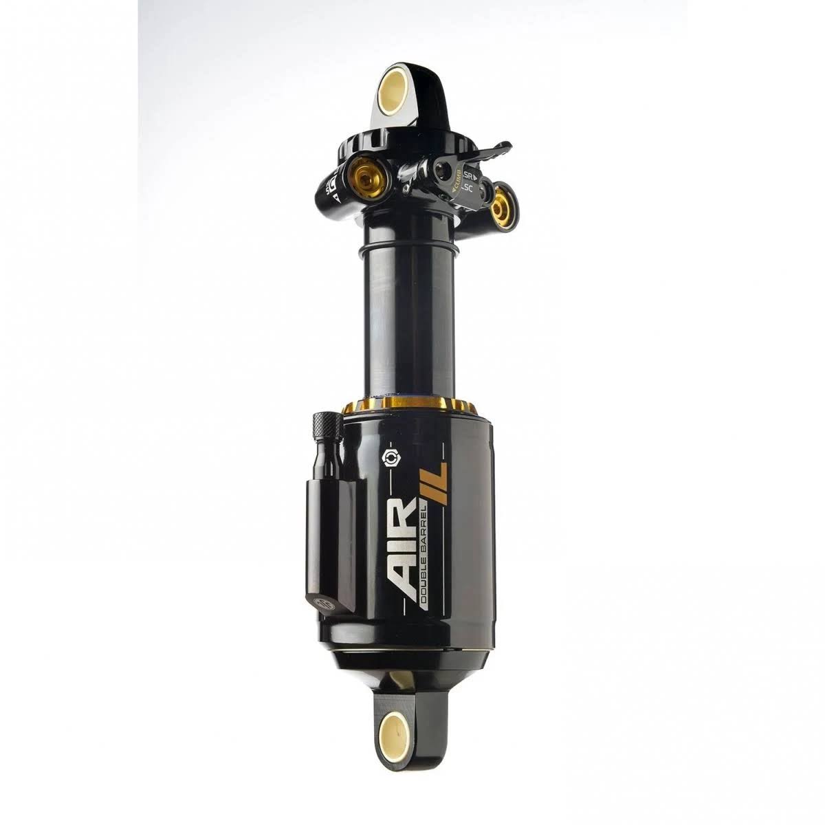 Double Barrel Air Il Shock 216x63mm 15mm Open End Eye I79934