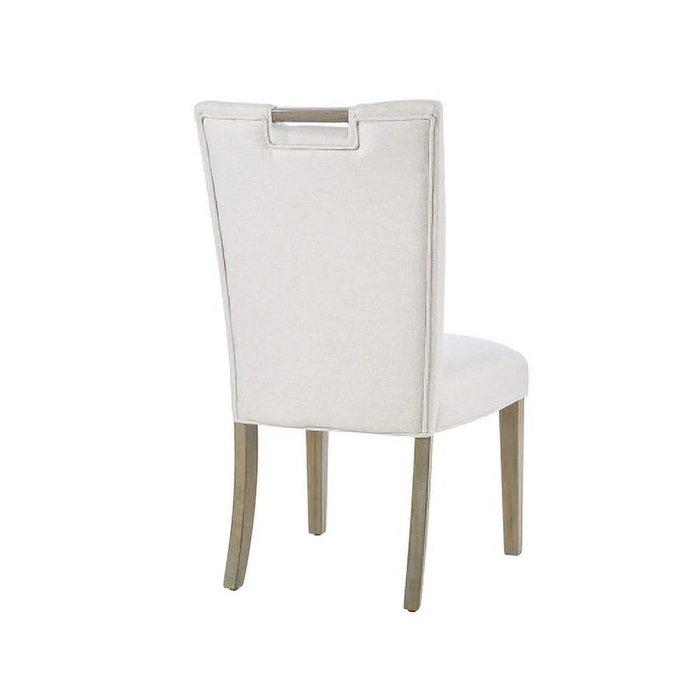 Dining Chair Set of 2 Natural Q8070