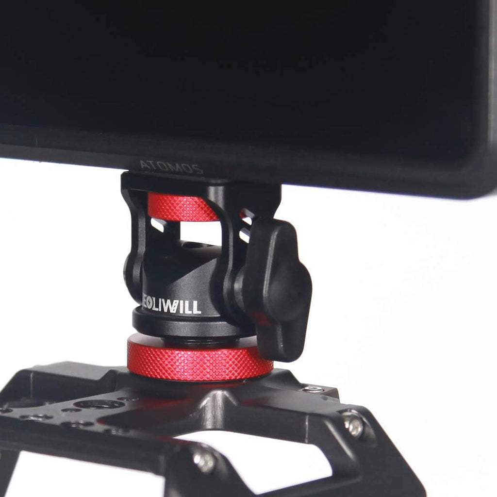 Mini Ball Head Hot Shoe Monitor Mount Holder for Camera DSLR Camera Bracket Accessories V236307