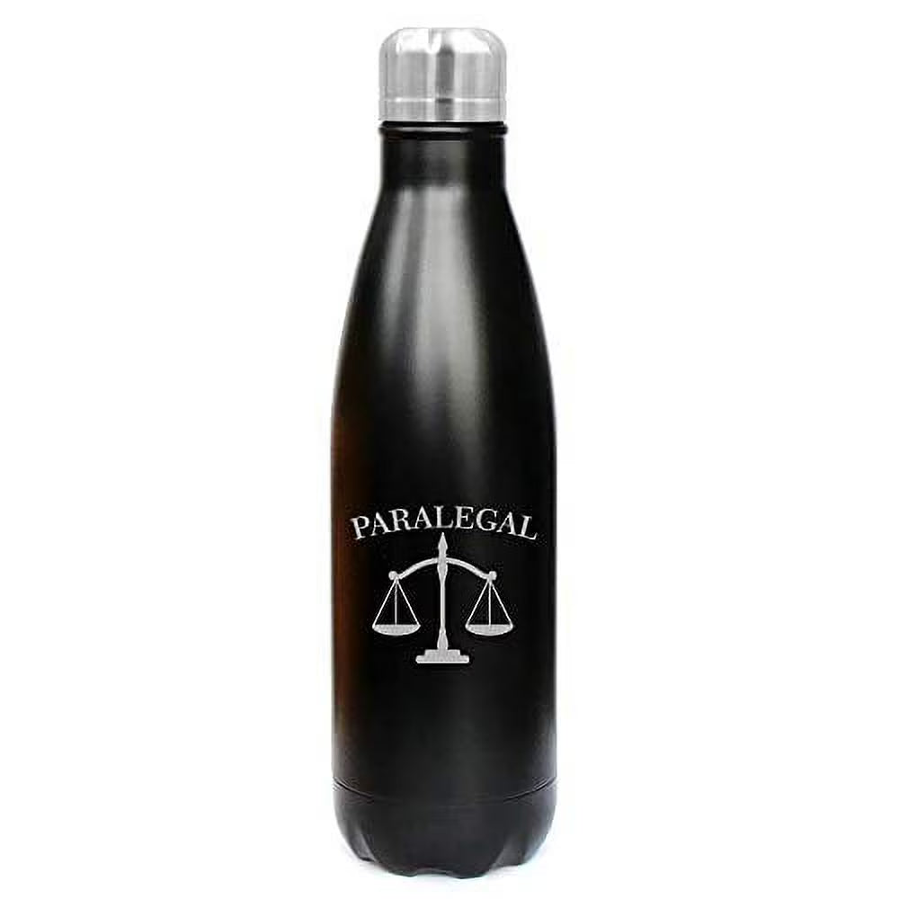 17 oz. Double Wall Vacuum Insulated Stainless Steel Water Bottle Travel Mug Cup E8204