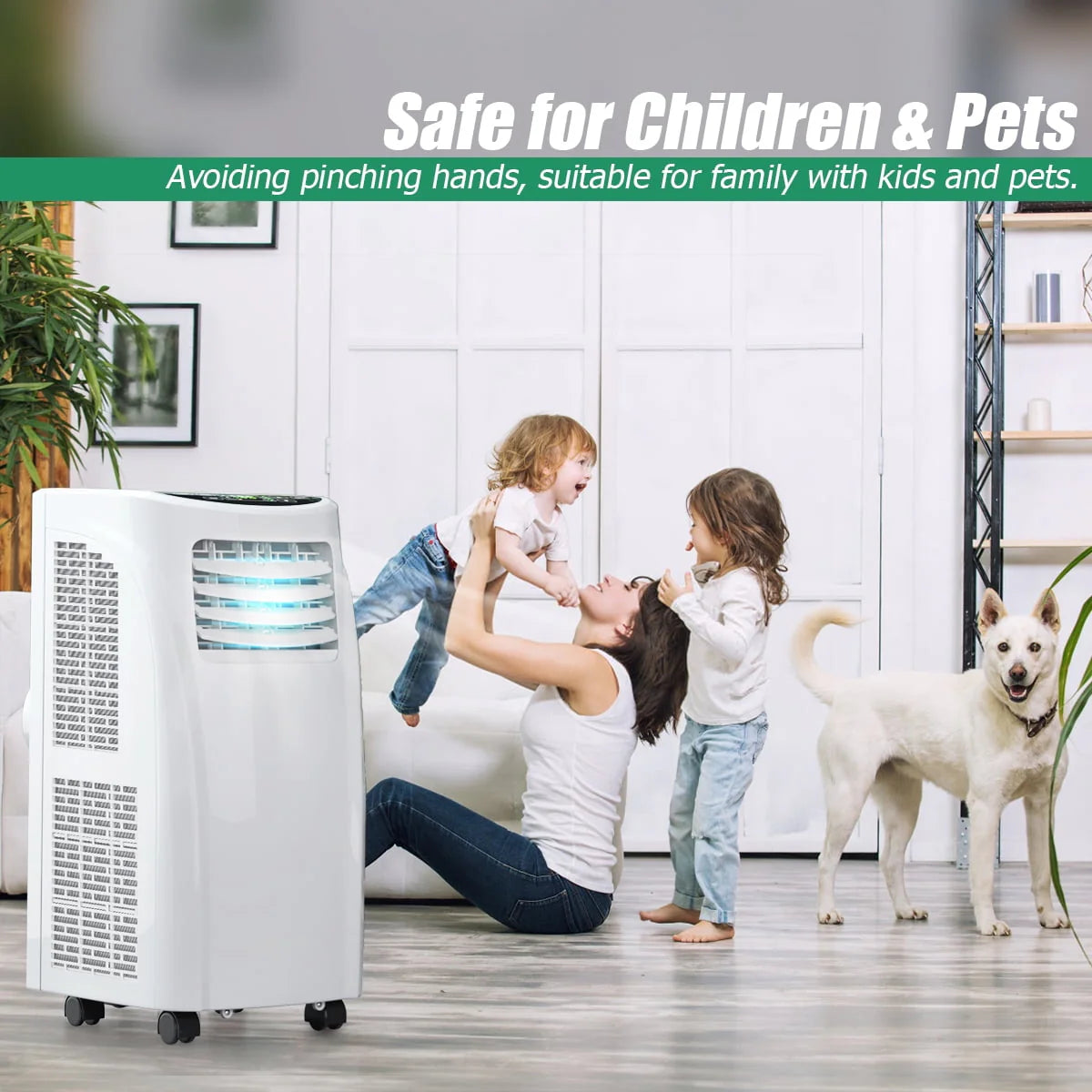8000BTU Portable Air Conditioner & Dehumidifier R35660