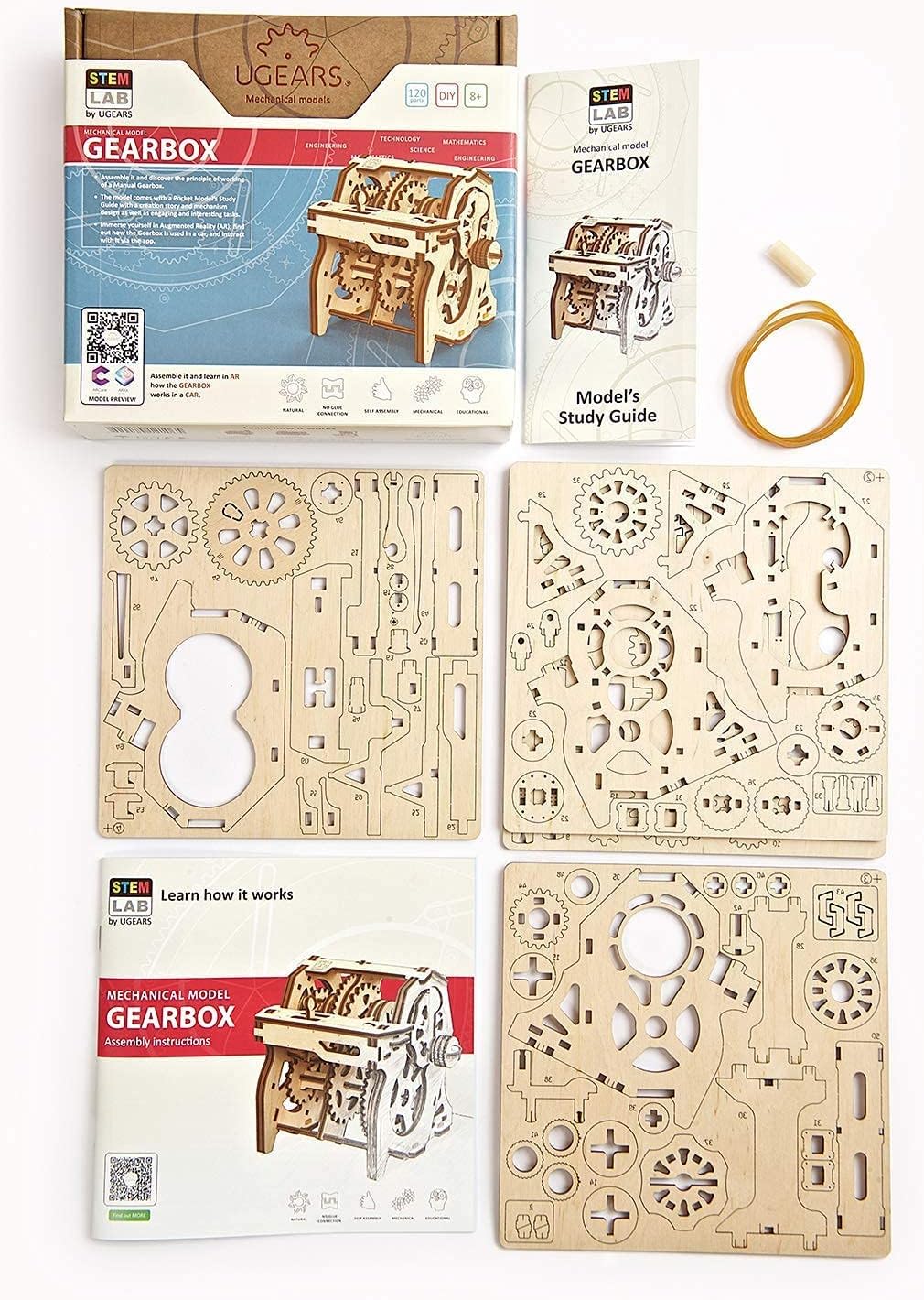 Set of 4 STEM LAB 3D Puzzles O896