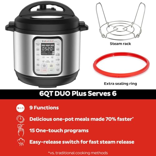 9-in-1 Stainless Steel 6 Quarts Multicooker A14009