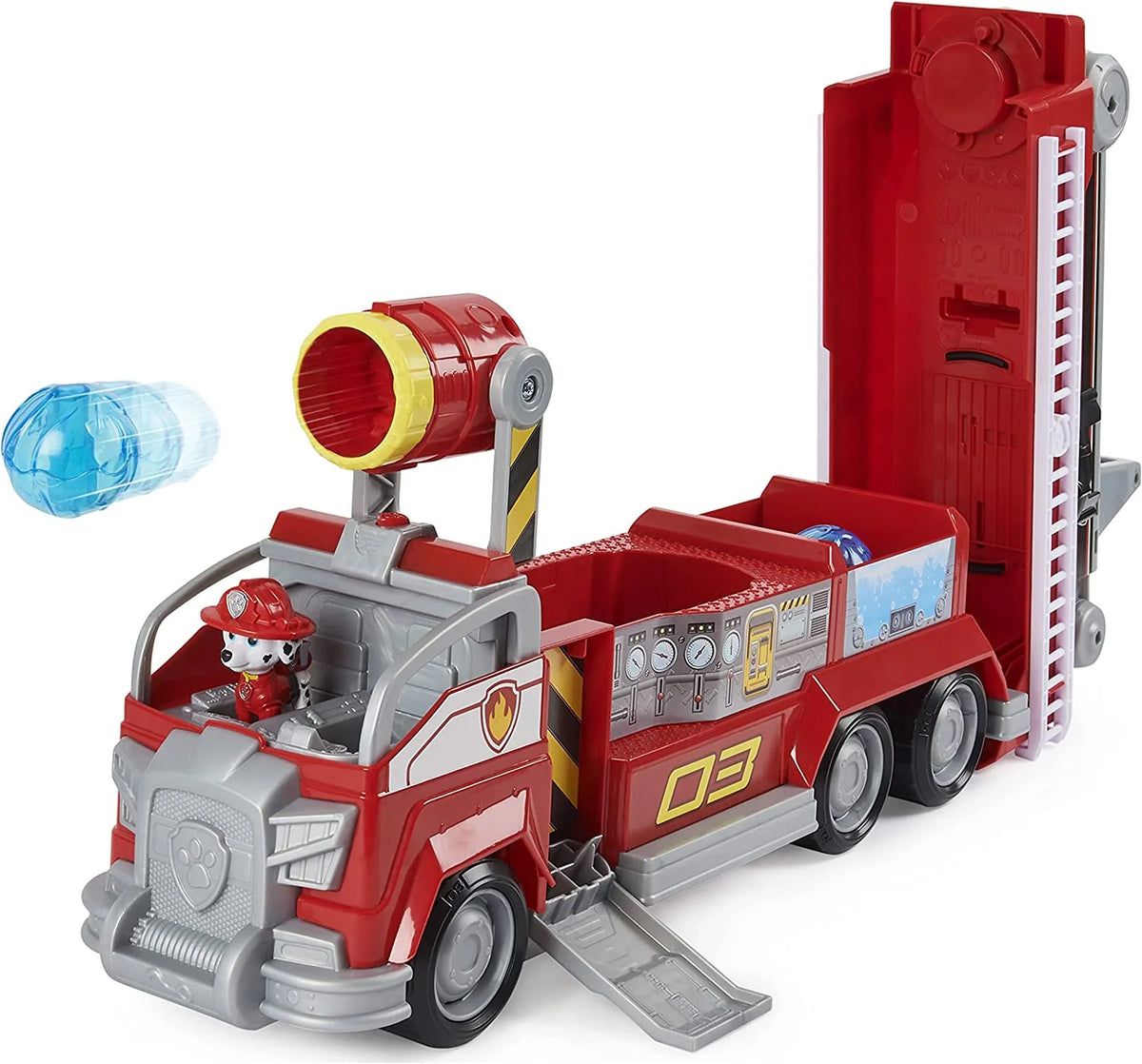 Marshalls Transforming Fire Truck with Extending Ladder, Lights, Sounds and Action Figure X686