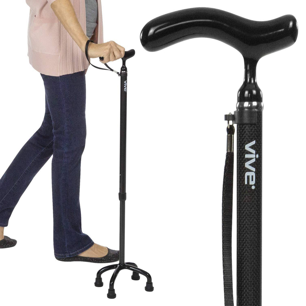 Carbon Fiber Quad Cane Walking Stick C77838