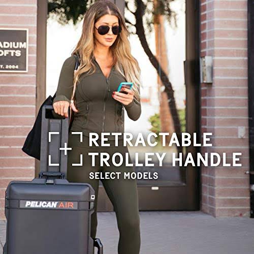 Black Wheeled Check-in Case With Foam D3860