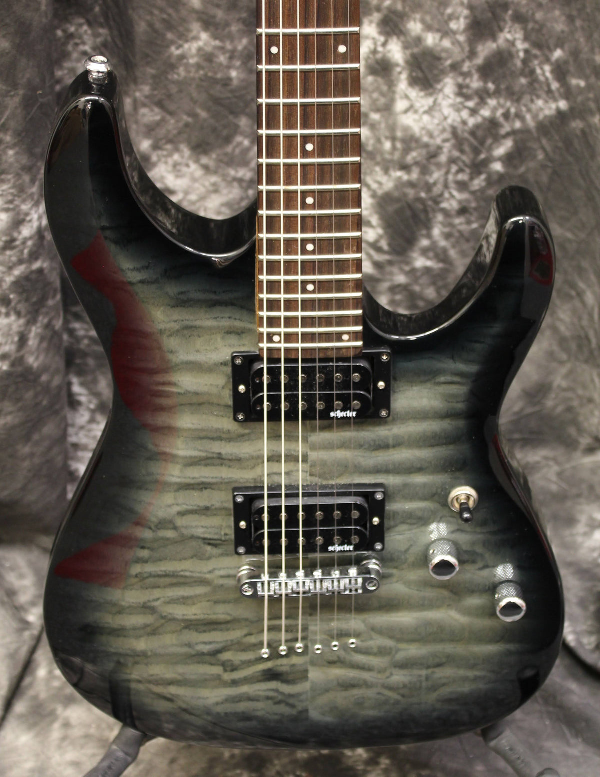 Charcoal Burst Electric Guitar L4448