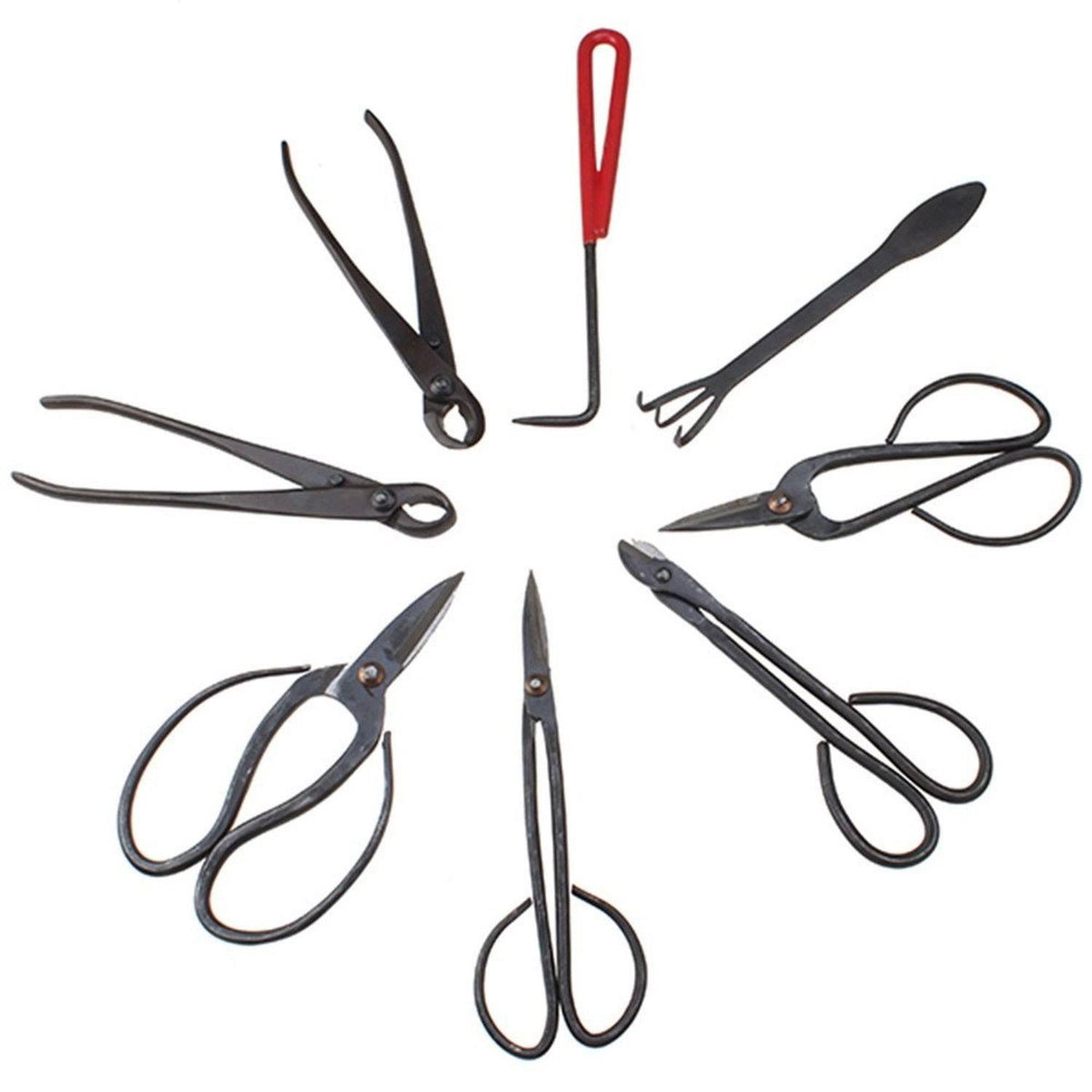 Carbon Steel Bonsai Tool Set 10-Pc P35475