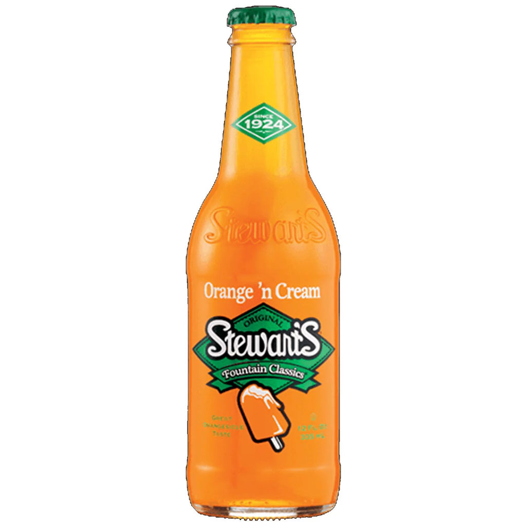 Orange & Cream Soda, 12 fl oz (12 Glass Bottles) W52439