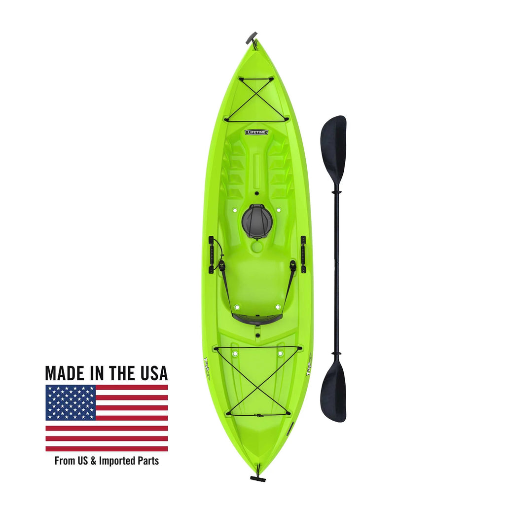 Lime Green Sit-On-Top Kayak T439935