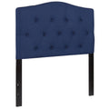 Navy Twin Upholstered Headboard I127986