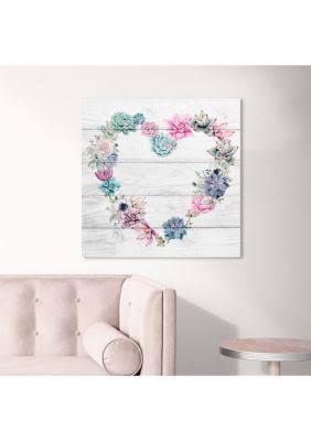 Pink Botanical Canvas I596
