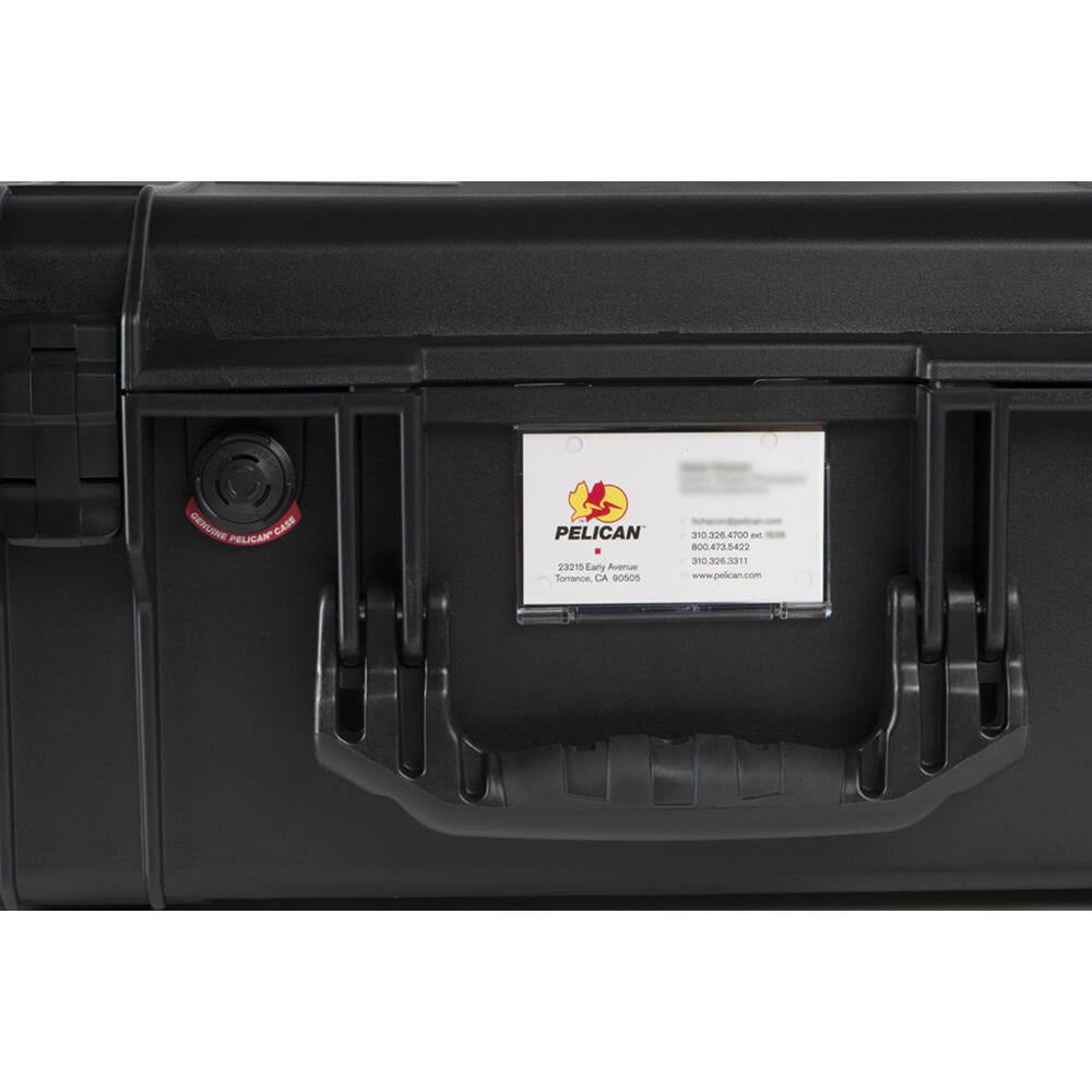 Black Wheeled Check-in Case With Foam D3860