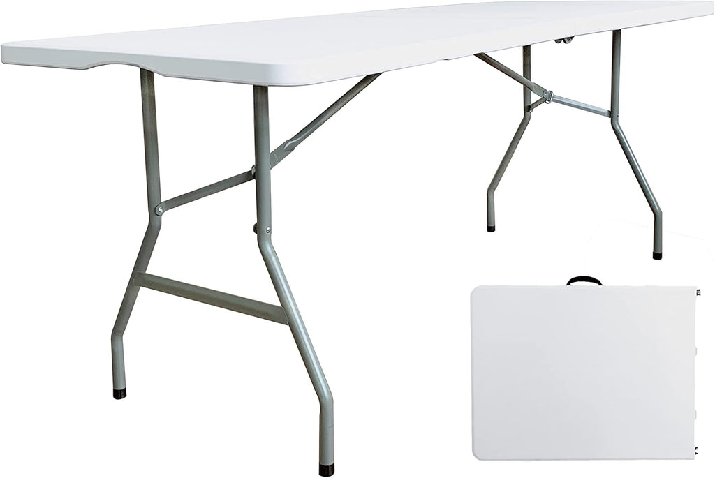 4 ft Adjustable Folding Plastic Table L1771