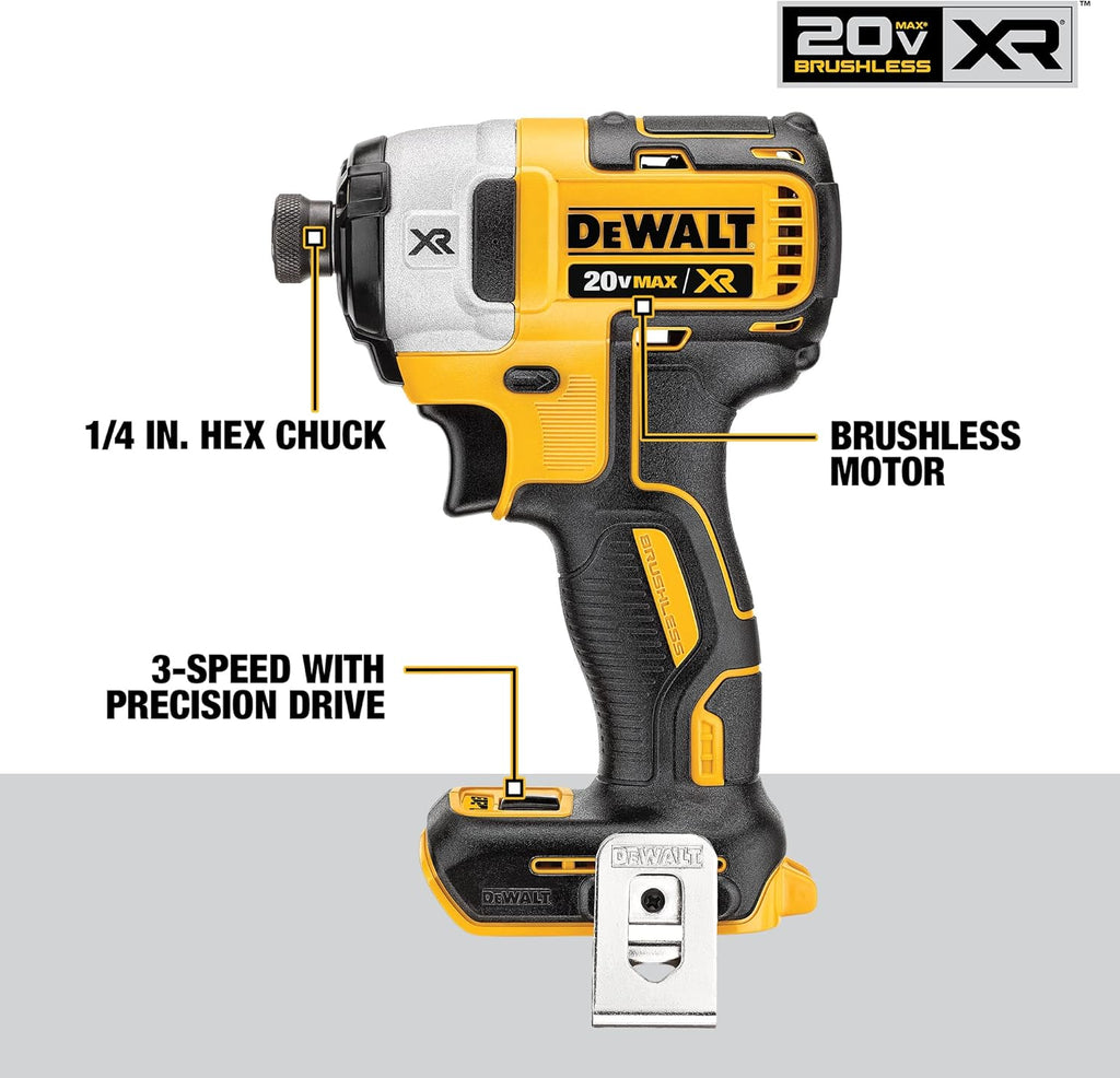 Brushless Combo Kit, Compact 4-Tool W9381