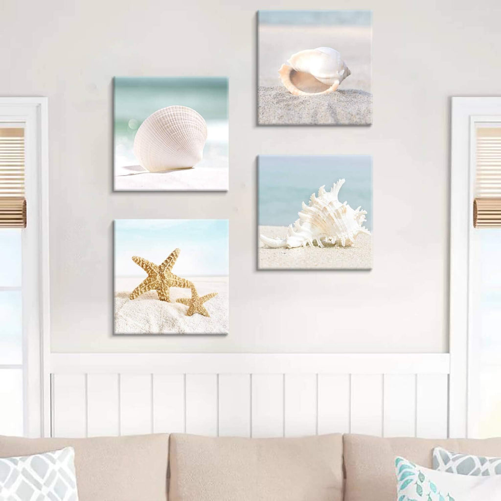 Canvas Wall Art 12W x 12H 4 PCS E5669