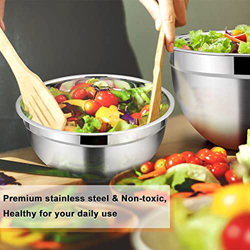 Stainless Steel Nesting Mixing Bowl Set of 5 F155045