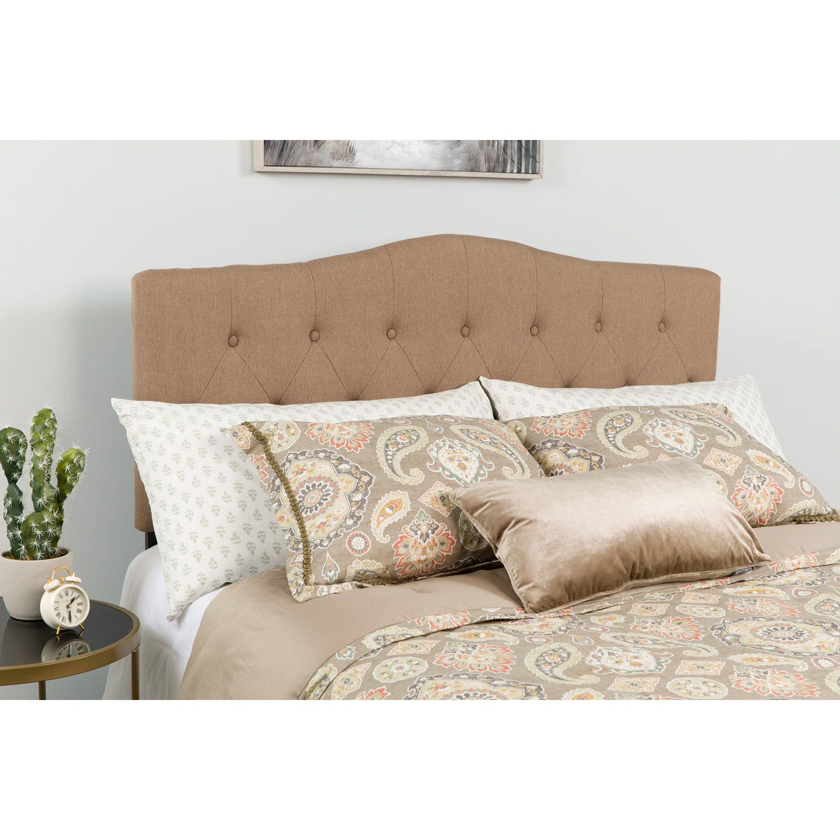 Navy Twin Upholstered Headboard I127986
