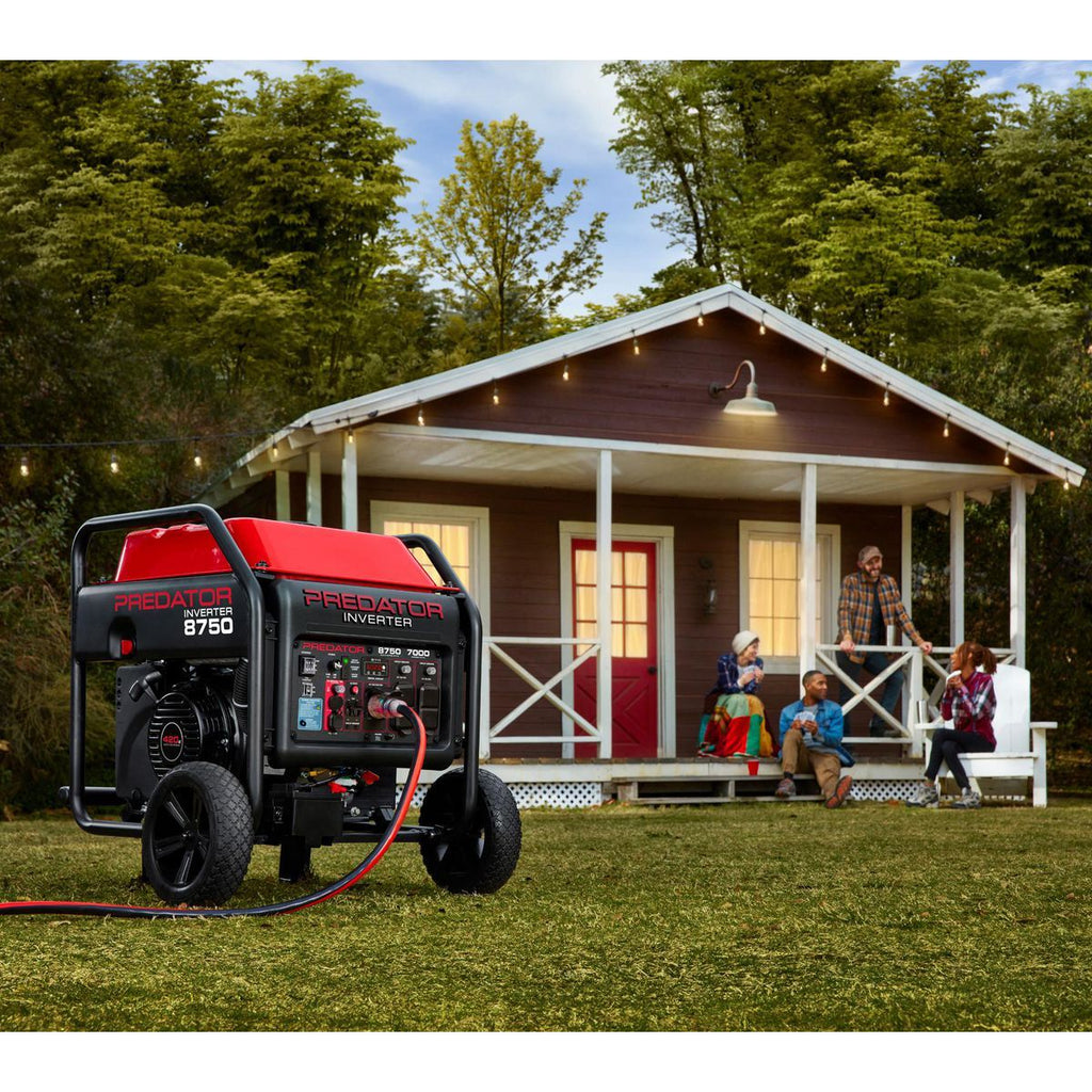 8750 Watt Open-Frame Inverter Generator Y606