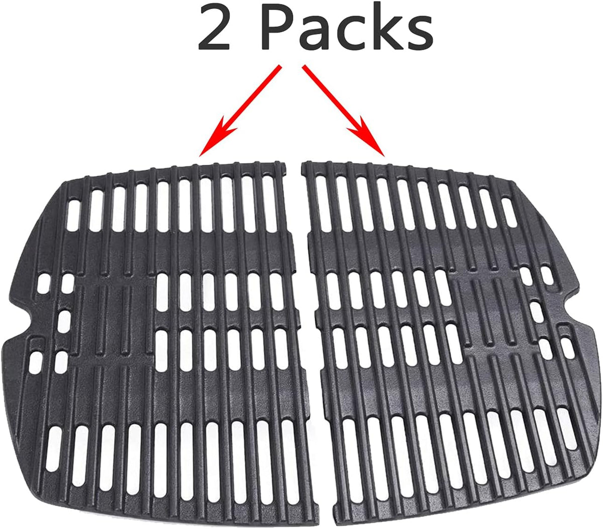 Cast Iron Grill Grates Pack of 2 G68349