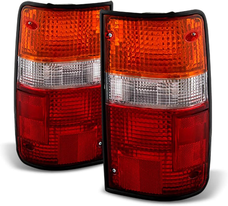 For 1989-1995 Toyota Pickup Tail Lights Brake Lamps Left+Right U165