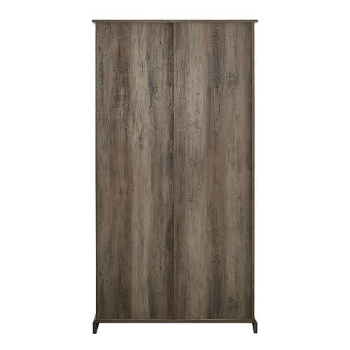 68" Sliding Door Storage Cabinet - Grey Wash Z3662