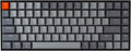75% Layout Bluetooth Wireless Mechanical Keyboard with Brown Switch White LED Backlit USB C 84 Keys M404