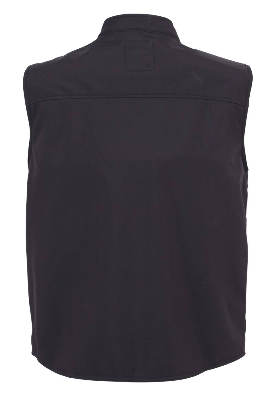 Black 4XL Soft Shell Vest A79417