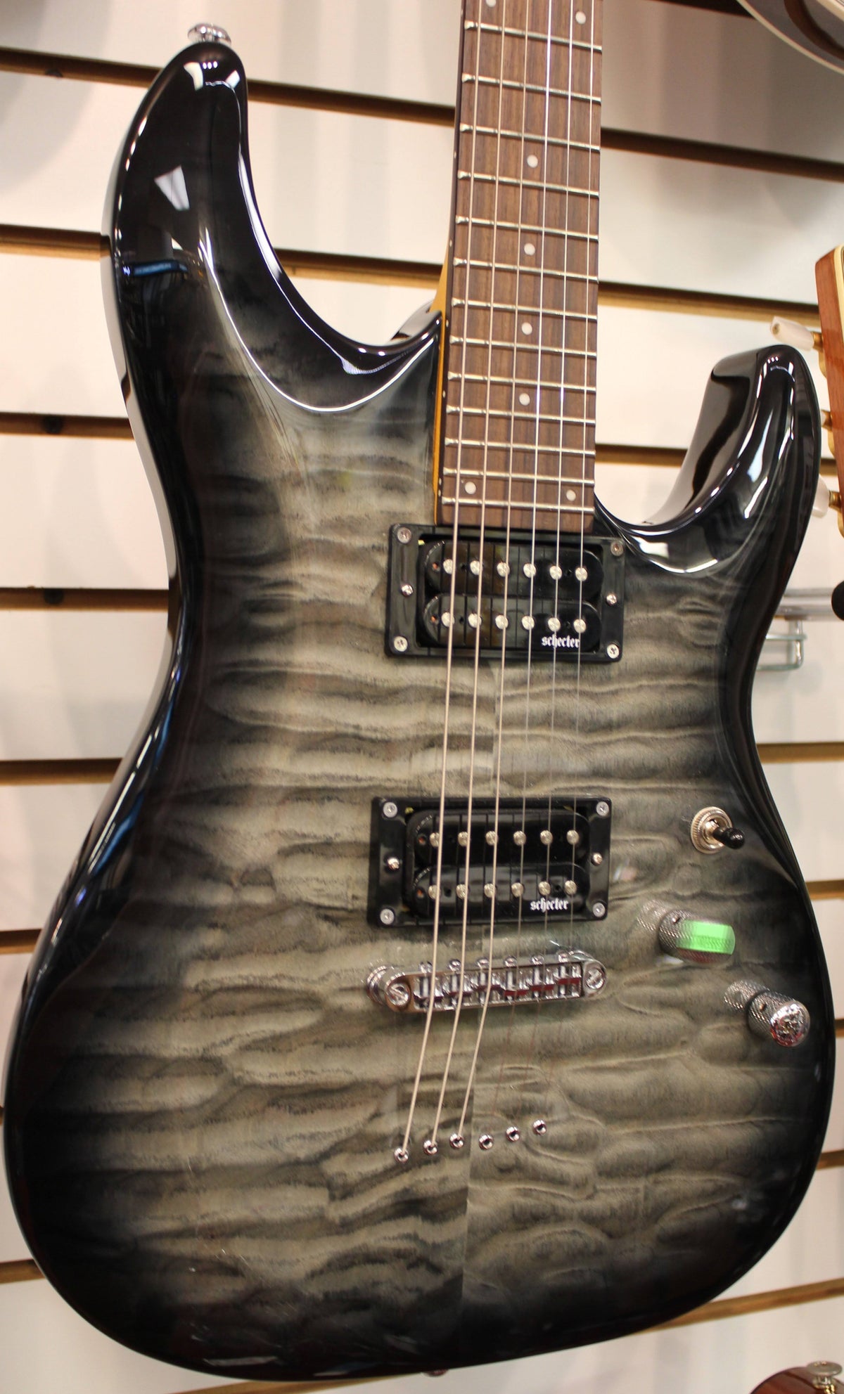 Charcoal Burst Electric Guitar L4448