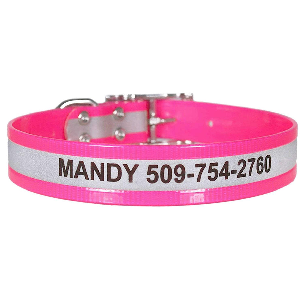 Adjustable Personalized Dog Collar A60747