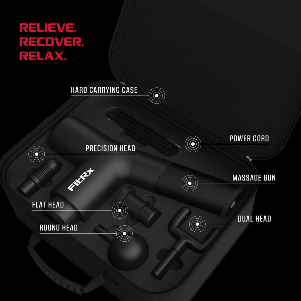 Handheld Percussion Massage Gun with Attachments I8758