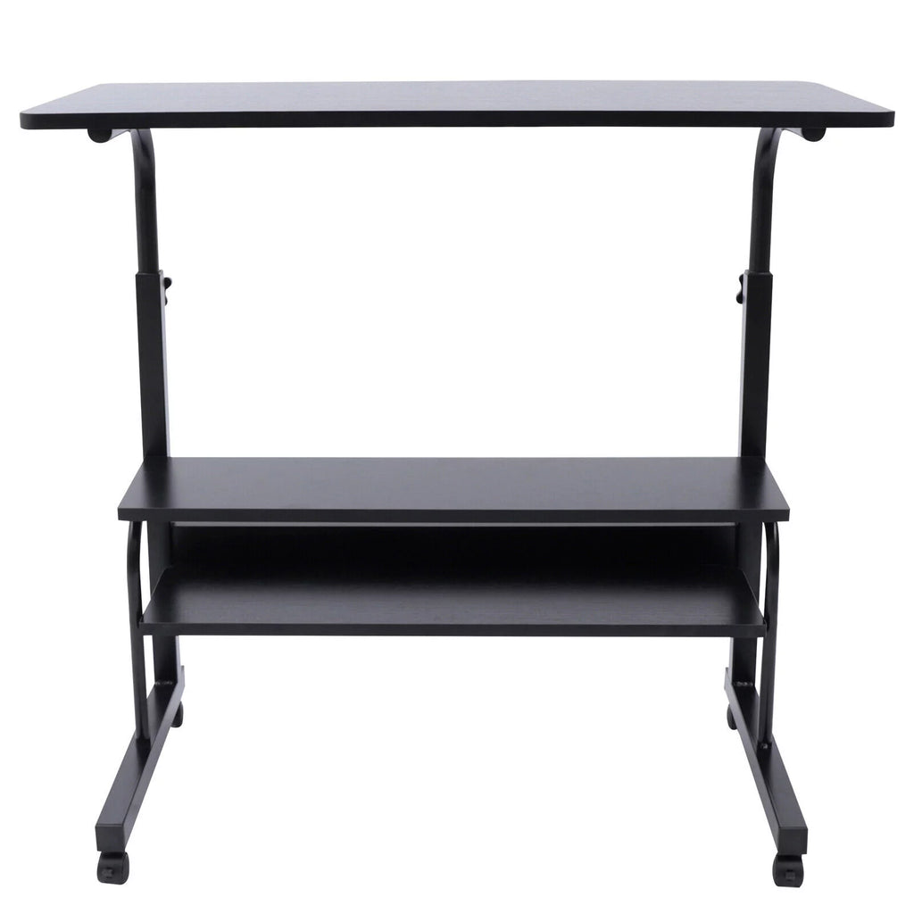 Computer Desk with 4 Rolling Wheels L192497